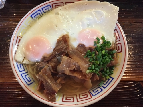 「今週のスペシャル 肉玉ラーメン(900円)」@ラーメン246亭の写真