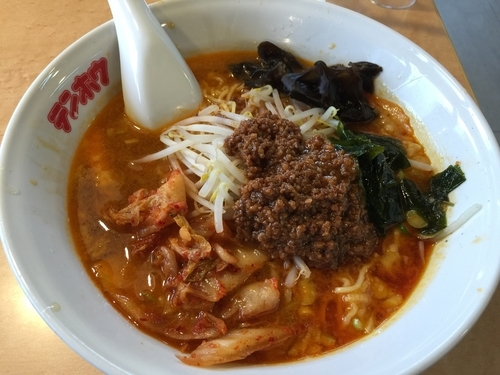 「辛口タンタンメン（大盛）」@テンホウ 松本渚店の写真