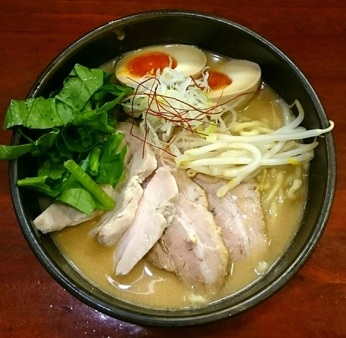 「ごま味噌しろ八【冬季限定】」@旬麺しろ八の写真