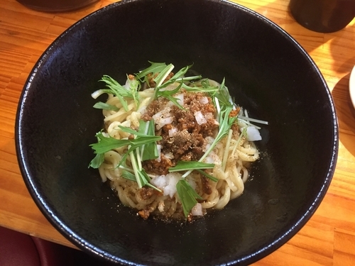 「汁なし担々麺(ワンコインランチ)¥500」@麺匠 大喜の写真