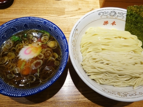 「清湯つけそば　　830円」@つけそば 神田勝本の写真