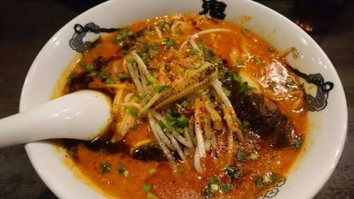 「カラシビ味噌ラーメン￥800」@カラシビ味噌らー麺 鬼金棒の写真