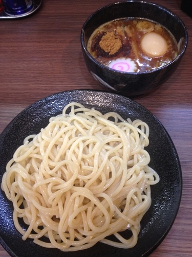 「つけめん  味玉(ラーパス)」@麺屋 なか丸の写真