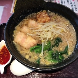 こくまろラーメン+特製ラー油750円