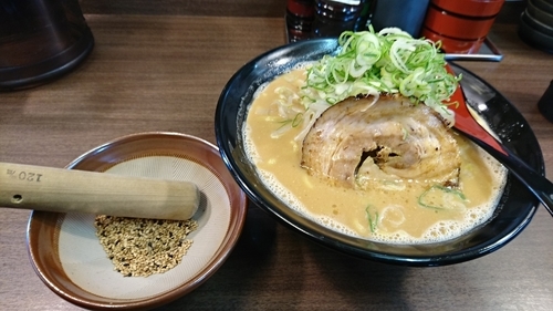 「濃厚とろみそらぁ麺」@味噌之達人 三国店の写真