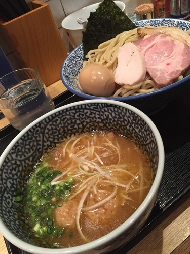 「特製濃厚魚介つけ麺（大盛）1180円」@麺屋 一燈の写真