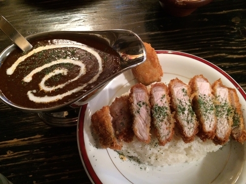 「かつカレーライス」@カレー屋 アカマルの写真