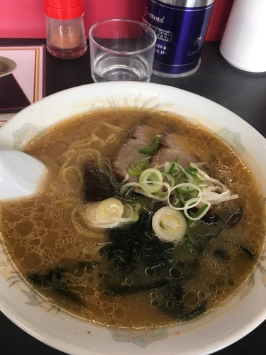 「味噌ラーメン　550円」@やましょうの写真