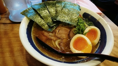 「特製濃厚煮干しそば」@濃厚煮干しそば 麺匠 濱星 関内店の写真