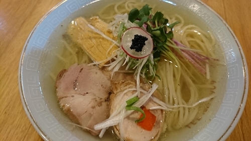 「塩ラーメン」@中華そば 伸 Chinese-style noodle NOBUの写真