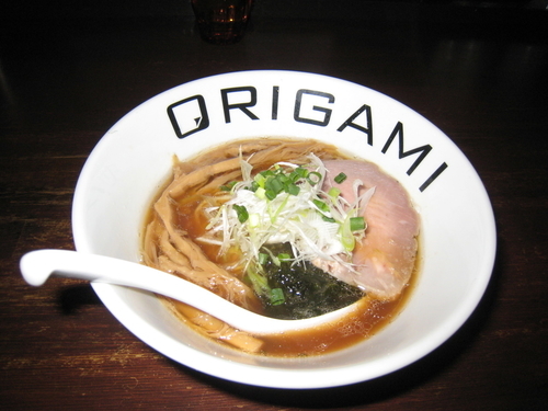 「ORIGAMIラーメン」@麺屋 ORIGAMIの写真
