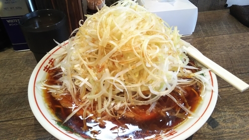 「ねぎラーメン」@つけ麺 アメミ屋の写真