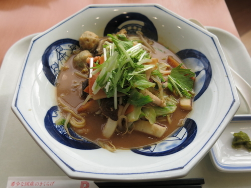 「海鮮ちゃんぽん 黄金味噌（レギュラー）：961円」@リンガーハット アリオ西新井店の写真