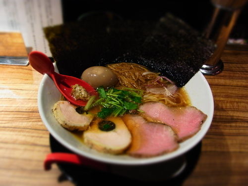 「特製中華そば 980円」@中華そば 鷸の写真