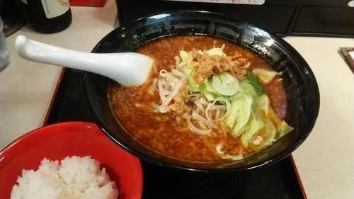 「うまこくカレーらーめん 702円 ＋一口おいメシ43円」@麺屋ここいち うまこくカレーらーめん 秋葉原店の写真