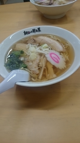 「ラーメン」@佐野青竹手打ちラーメン 朝日が昇る屋の写真