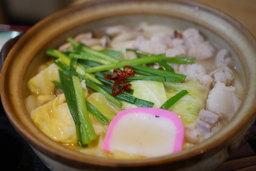 「ホルモン鍋焼きうどん」@うどん番長の写真