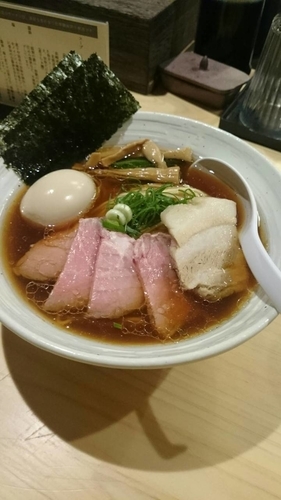 「特製煮干しらぁめん」@麺屋 さくら井の写真