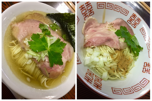 「煮干そば (白) ￥750＋和え玉￥150」@と多゛食堂の写真