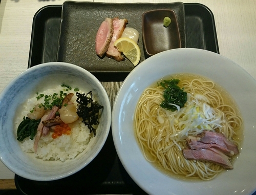 「【限定】鴨と帆立の塩そば 『カモーン6号』」@煮干し中華そば 一燈の写真