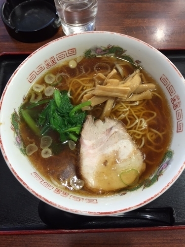 「ラーメン　640円」@そば処 更科の写真