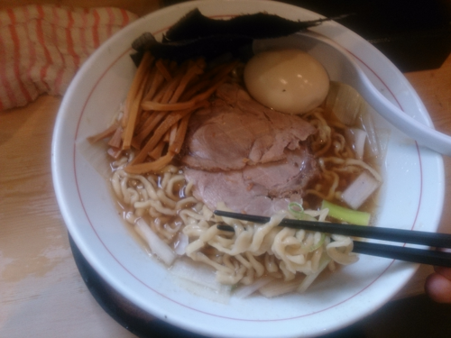 「あじ玉 中華そば」@中華そば 葉山の写真