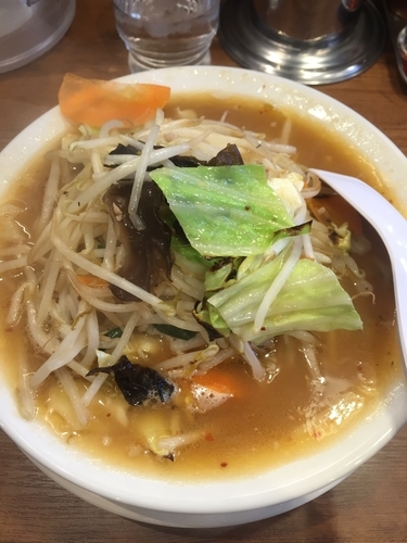 「味噌タンメン」@味の店 みちお食堂の写真