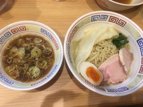 「つけ麺850円」@ほっこり中華そば もつけの写真