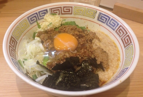 「もつけの台湾まぜそば(1日30食限定)800円」@ほっこり中華そば もつけの写真