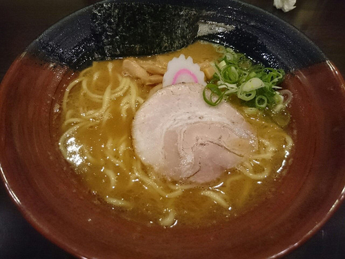 「中華そば（並）」@つけそば 麺彩房 五反田店の写真