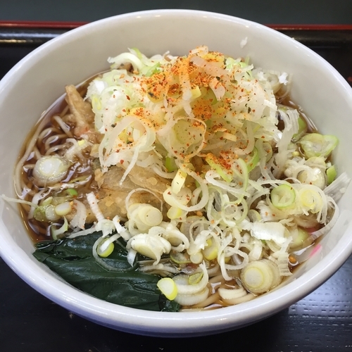 「かき揚げ（￥360）」@小諸そば 桜橋店の写真