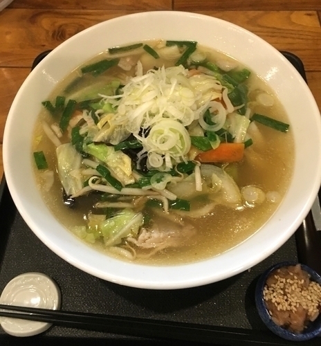 「特製たんめん (¥850→¥500, 1周年記念日)」@とりそば 若松の写真