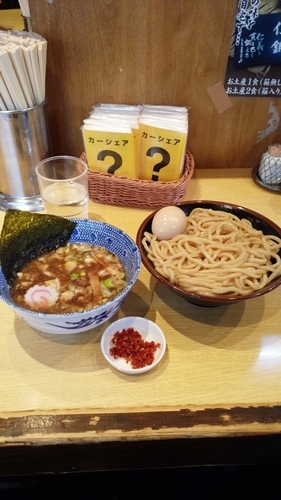 「Kara Tsukemen」@くり山の写真