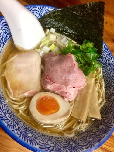 「煮干しそば 白醤油 ￥690」@中華そば よしかわの写真