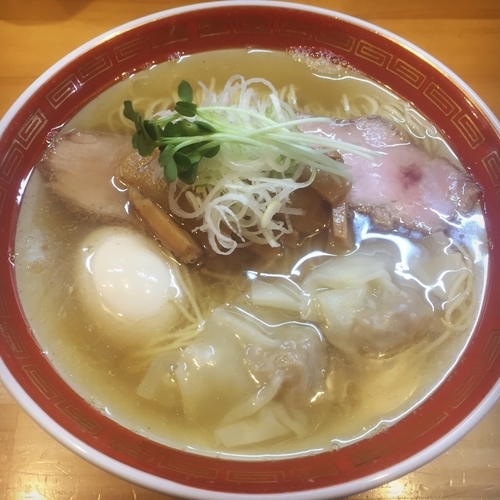 「特製塩中華そば1000円」@中華そば シンジョーの写真