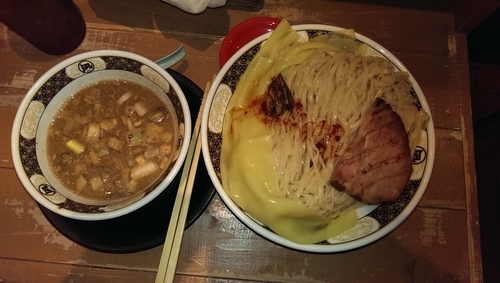 「醤油つけ麺、特盛」@ラーメン凪 下北沢店の写真