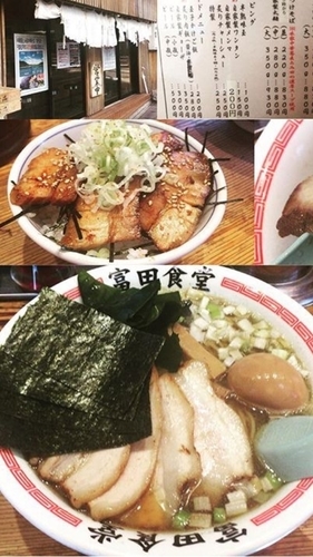 「特製中華そば」@松戸中華そば 富田食堂の写真