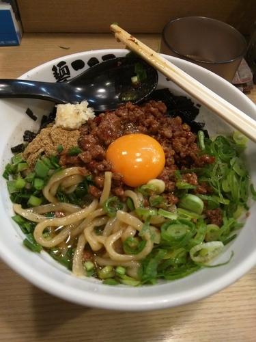 「台湾まぜそば　大盛」@麺屋 こころ 大岡山本店の写真