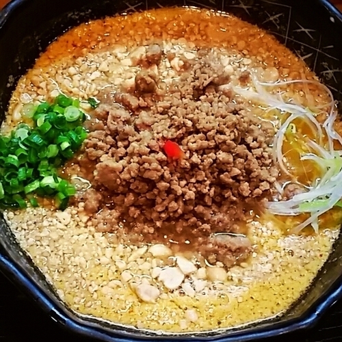 「担々麺 ８２０円」@豆でっぽうの写真