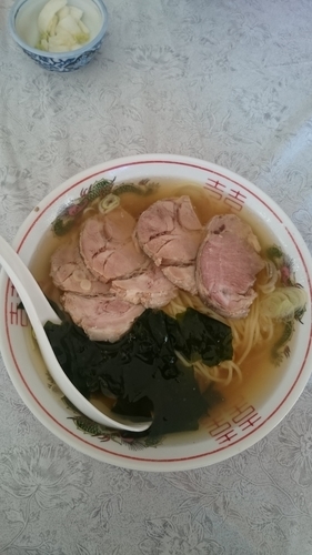 「宝チャーシューメン」@お食事・おみやげ処 ゑびすやの写真
