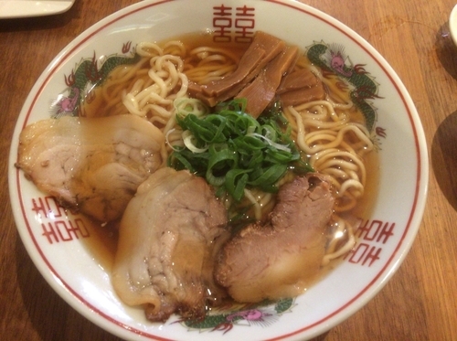 「煮干し中華そば」@心生 麺商人の写真