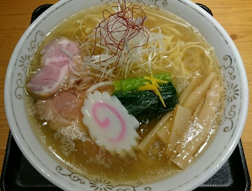 「【期間限定】塩そば」@中華そば 勝本の写真