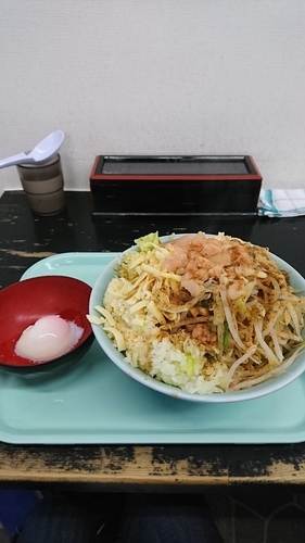 「まぜそば 780円→500円 麺パスポート利用」@らーめん 蓮の写真