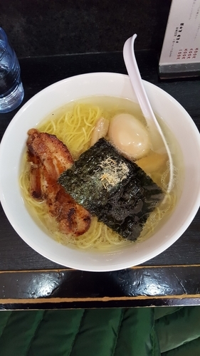 「塩玉そば」@塩そば 桑ばらの写真