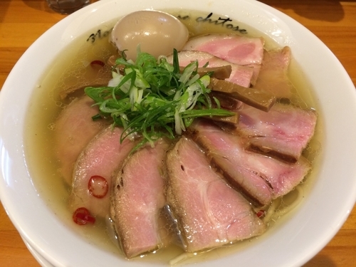 「叉焼塩(1050円)」@麺庵ちとせの写真