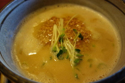 「ごまらーめん918円」@民芸風らーめん いなほ 本店の写真