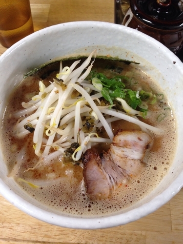 「ピリ辛みそ麺」@麺屋ひばりの写真