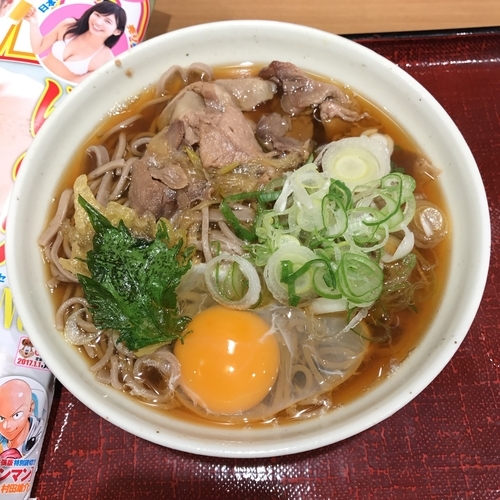 「猪そば」@乱切りそば あずみの写真