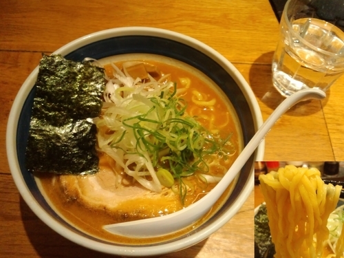 「味噌ラーメン900円」@中華そば しんの助の写真