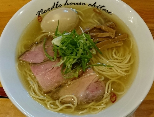 「塩（細麺）」@麺庵ちとせの写真